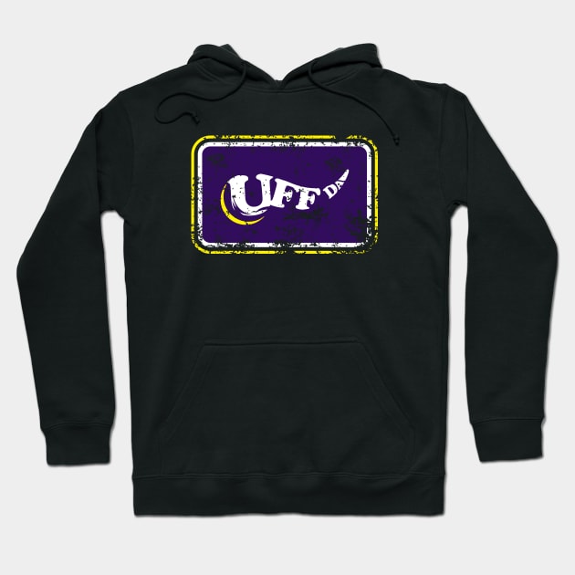 Minnesota Uff Da's Worn Hoodie by miniBOB